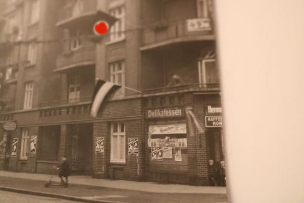 altes Foto - Bad Harzburg ? Herzburg ? Strassezug mit Fahnen, Wahlen 30er Jahre